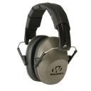 WALKER'S GWPFPM1FDE PRO LOW PROFILE FOLDING PASSIVE MUFF 22 DB OVER THE HEAD FLAT DARK EARTH/BLACK POLYMER