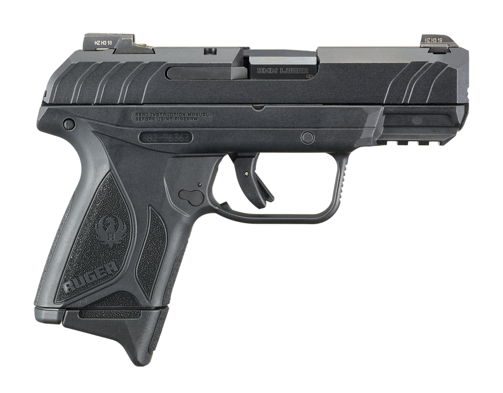 RUGER 3815 SECURITY-9 COMPACT PRO 9MM 3.42" NS 10 RND