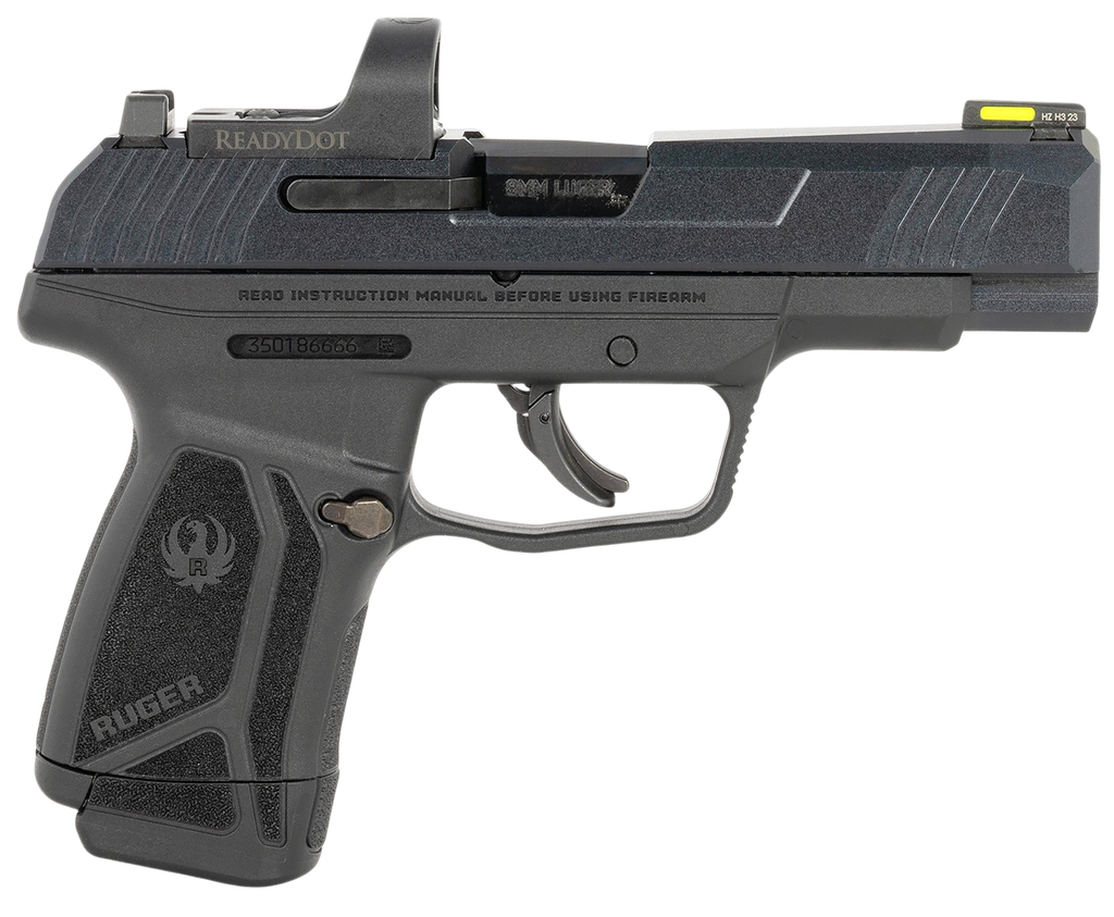 RUGER 3521 MAX-9 LONG RD 9MM LUGER 12+1 4"