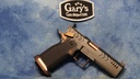CNC GUNWORKS AKIRA 9MM DLC / ROSE GOLD 4.6" PORTED BULL BARREL