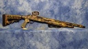 USED MOSSBERG MODEL 500 12 GA 3" 20" BBL CAMO WITH COLLAPSABLE STOCK