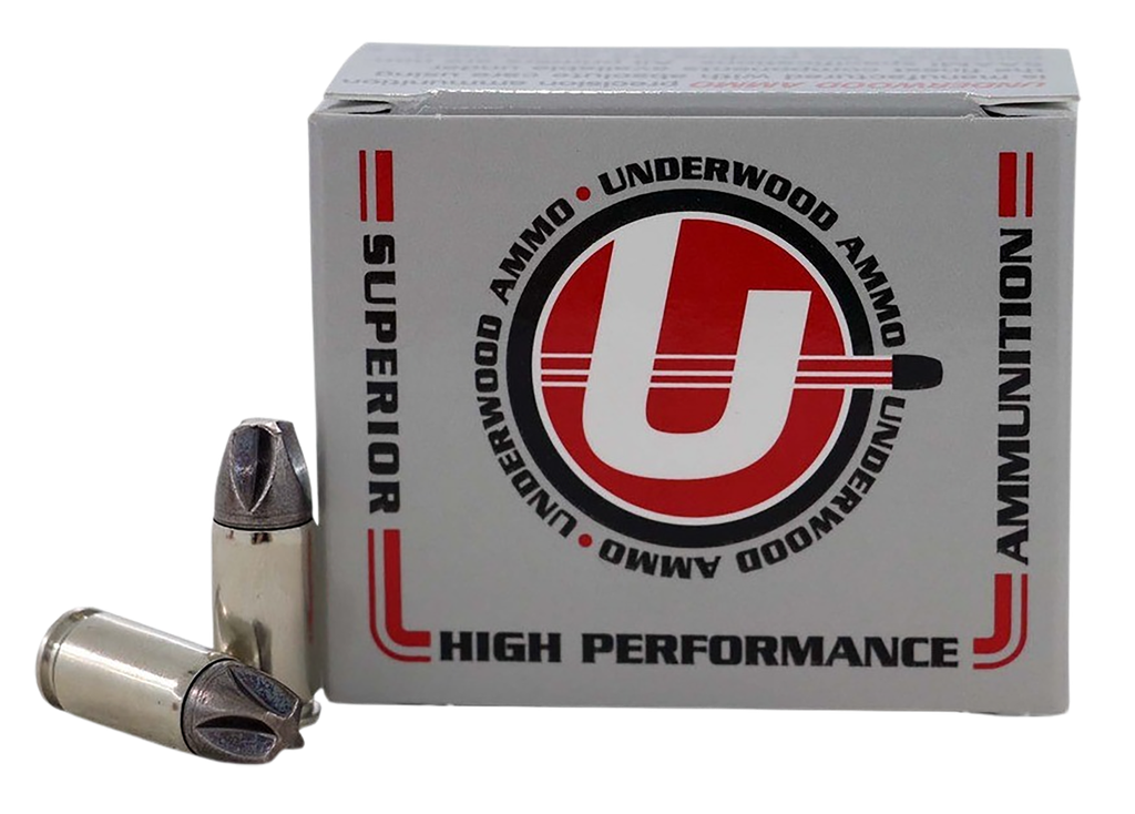 UNDERWOOD AMMO 876 XTREME DEFENSE PLATINUM 9MM+P 90 GR SOLID MONOLITHIC 20 RNDS