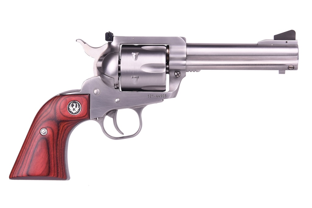 RUGER 5245 FLATTOP BLACKHAWK 357 MAG / 9MM SS/WD 4-5/8" BBL LIPSEYS EXC