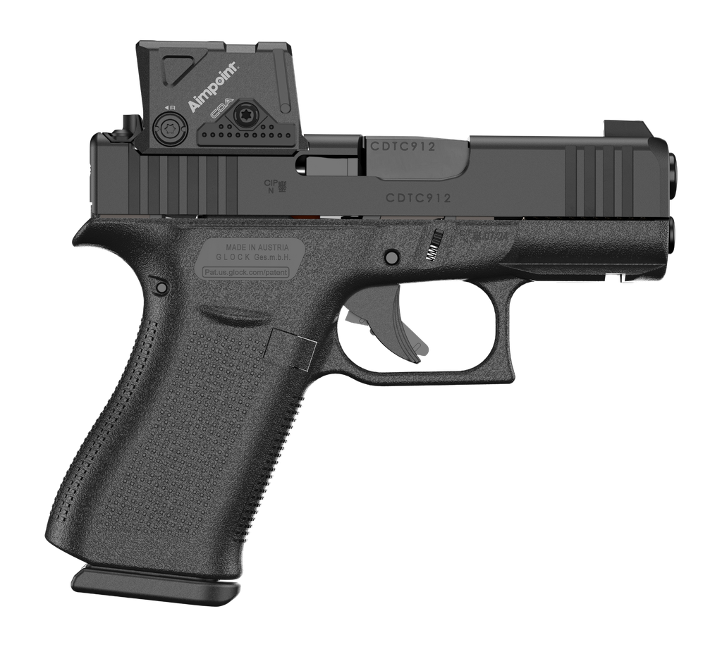 GLOCK PX4350B03FRMOS8A4 G43X M.O.S. W/AIMPOINT COA 9MM 15 RNDS