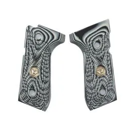 WILSON COMBAT 728-FS-UT-GB GRIPS FOR BERETTA 92/96 ULTRA THIN G10 GRAY/BLACK