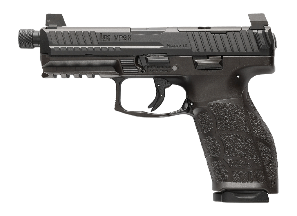 HECKLER & KOCH 81001224 VP9A1 X TACTICAL 9MM 15+1 4.70" THREADED BARREL