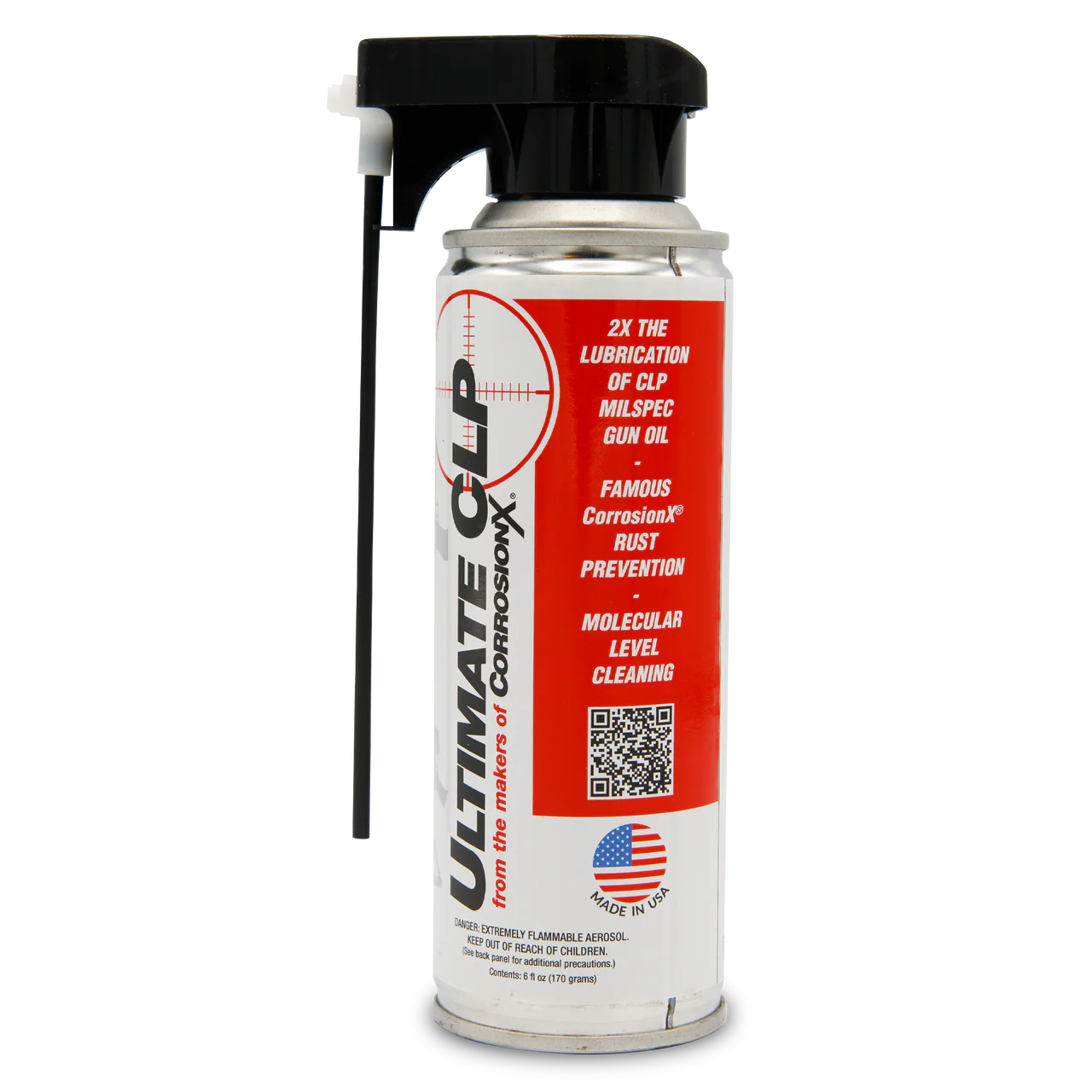 CORROSION TECHNOLOGIES 50101 CORROSIONX  CLEANS, LUBRICATES, PREVENTS RUST & CORROSION 6 OZ AEROSOL