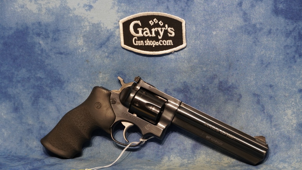 USED RUGER GP100 BLUED 357 MAGNUM 6" BBL