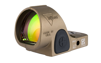 TRIJICON 2500020 SRO2 COYOTE BROWN 1X 2.5 MOA RED DOT RETICLE
