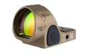 TRIJICON 2500020 SRO2 COYOTE BROWN 1X 2.5 MOA RED DOT RETICLE