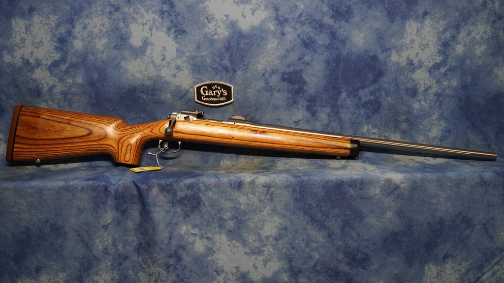 USED SAVAGE MODEL 12 VARMINT / TARGET LAMINATE SS 223 REM 26" FLUTED HVY BBL