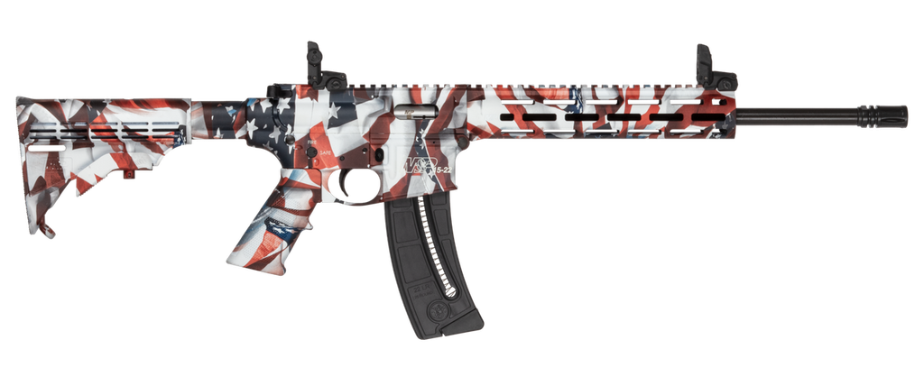 SMITH & WESSON M&P15-22 SPORT 22 LR 25+1 FLAG PATTERN