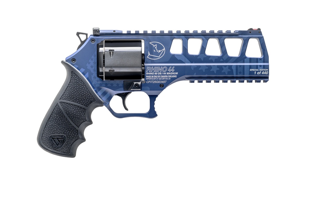 CHIAPPA 340.349 RHINO 60DS L 44 MAGNUM 6" BBL NAVY BLUE