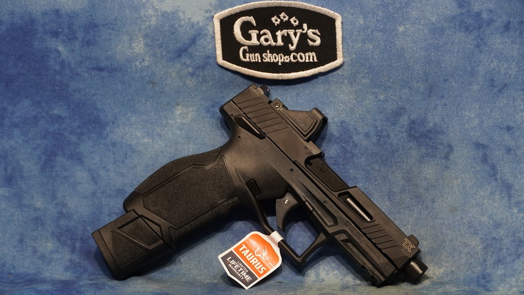 TAURUS 1-2TX22P141-RFX TX22 22 LR 4.6" THREADED 2-22 RND MAGS VIRIDIAN RFX11 RED DOT