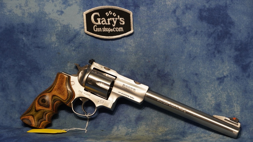 USED RUGER SUPER REDHAWK 44 MAGNUM 9.5" BBL STAINLESS