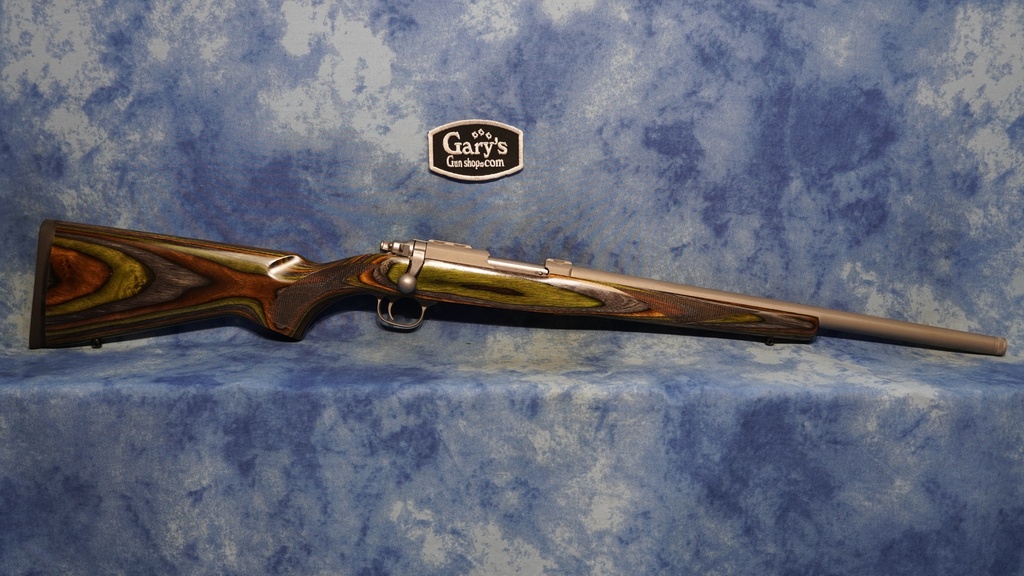 PRE-OWNED UNFIRED RUGER 7219 77/17 17 WSM 18.5" TH BBL SS LAMINATE