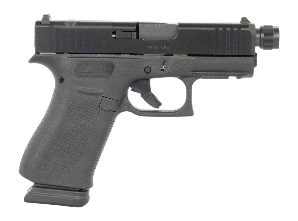 GLOCK UX4350203FRMOSTB G43X MOS SLIM SUB-COMPACT 9MM 15 RND THREADED