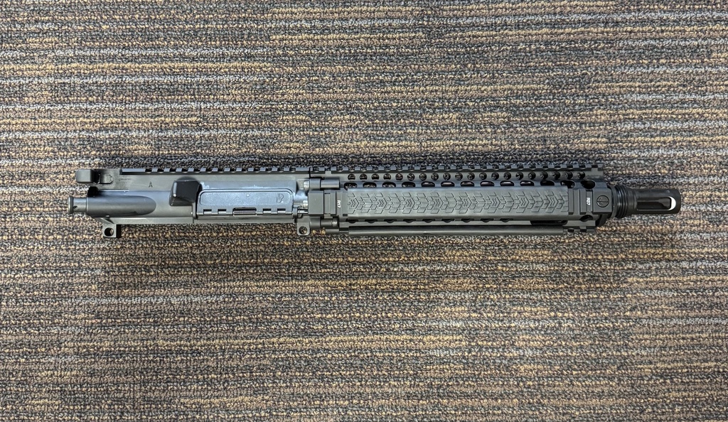 CONSIGNMENT DANIEL DEFENSE MK18 5.56MM COMPLETE UPPER 10.3" 1/7 W/ SCO ASR CLOSED TINE FLASH HIDER 23-004-08013-006