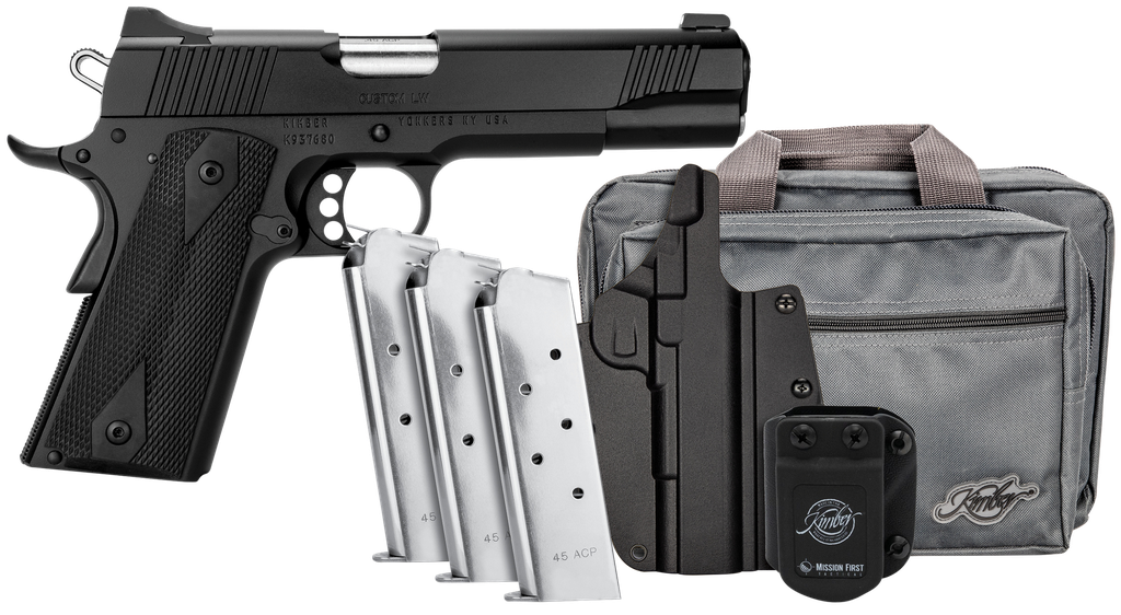 KIMBER 3700812 CUSTOM LW CLUB BUNDLE 45 ACP