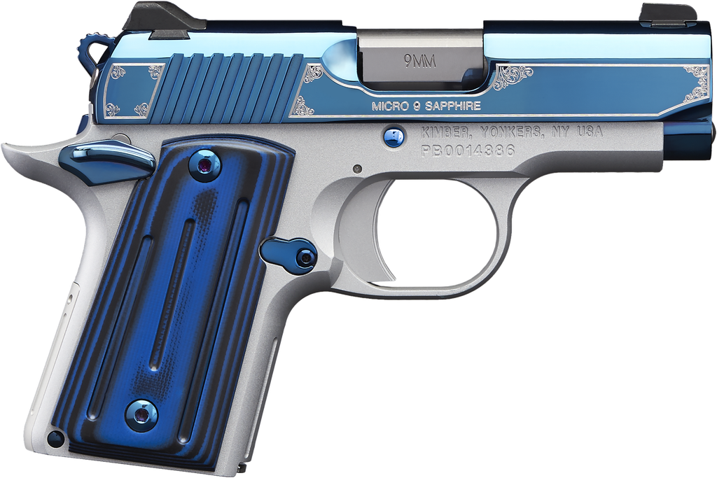 KIMBER 3300111 MICRO 9MM 3.15" SAPPHIRE