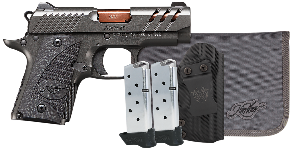 KIMBER 3300254 MICRO 9 BUNDLE 9MM 7+1 3.15"