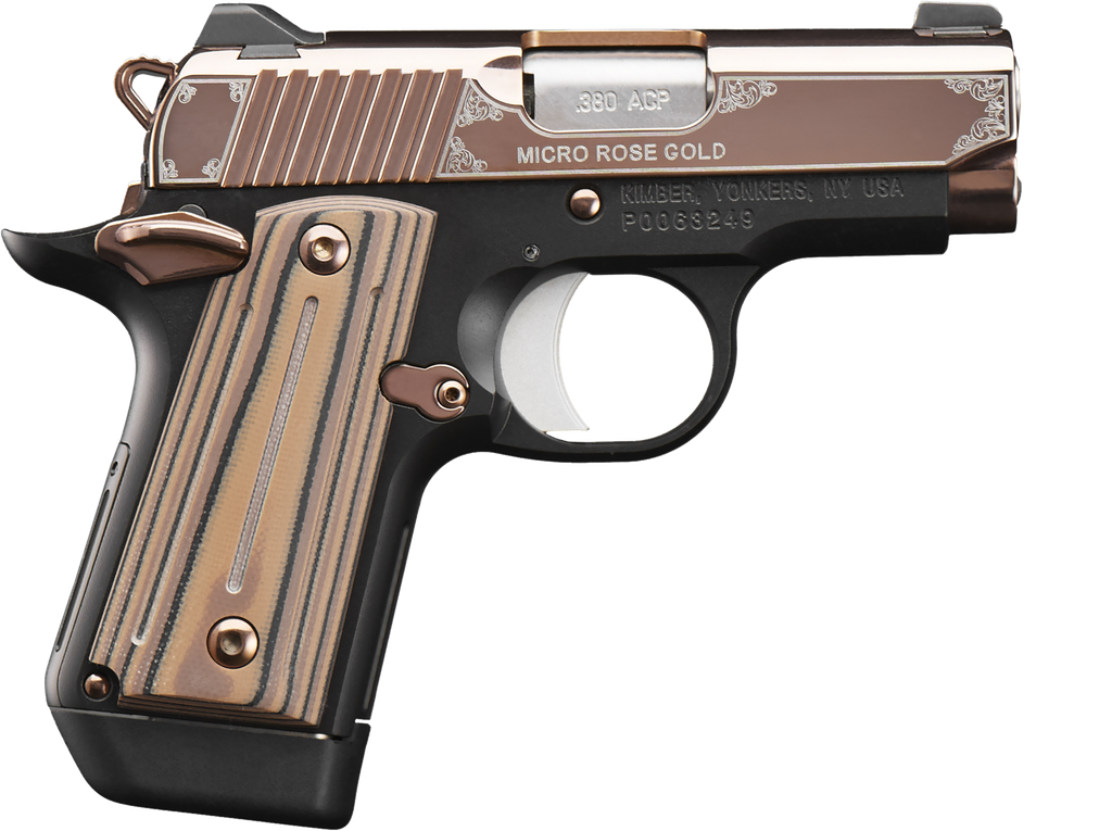 KIMBER 3300173 MICRO ROSE GLD 380 ACP 2.75"