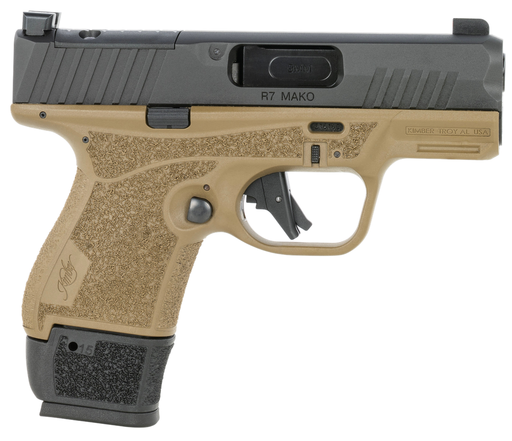 KIMBER 3800040 R7 MAKO FDE OR 9MM 11/15 RND