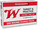 WINCHESTER USA9W USA 9MM 115 GRAIN FMJ 200 RNDS