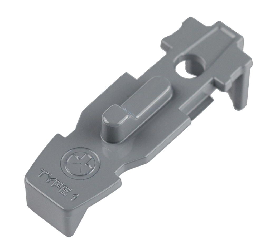 MAGPUL MAG803-GRY TACTILE LOCK-PLATE TYPE 1 MADE OF POLYMER W/ STEALTH GRAY FINISH & 1/8