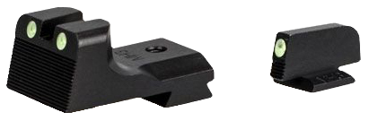 KIMBER ML11230 1911 LEDGED NIGHT SIGHT SET  GREEN/TRITIUM BLACK OUTLINE FRONT SIGHT-GREEN/TRITIUM BLACK OUTLINE REAR SIGHT