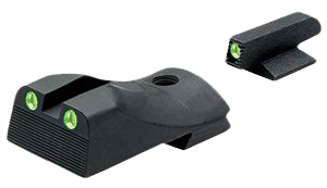 KIMBER ML11212 1911 SLANT FIXED NIGHT SIGHT SET  GREEN/TRITIUM BLACK OUTLINE FRONT SIGHT-GREEN/TRITIUM BLACK OUTLINE REAR SIGHT
