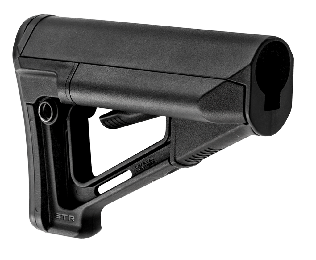 MAGPUL MAG470-BLK STR CARBINE STOCK BLACK SYNTHETIC FOR AR-15, M16, M4 WITH MIL-SPEC TUBE (TUBE NOT INCLUDED)