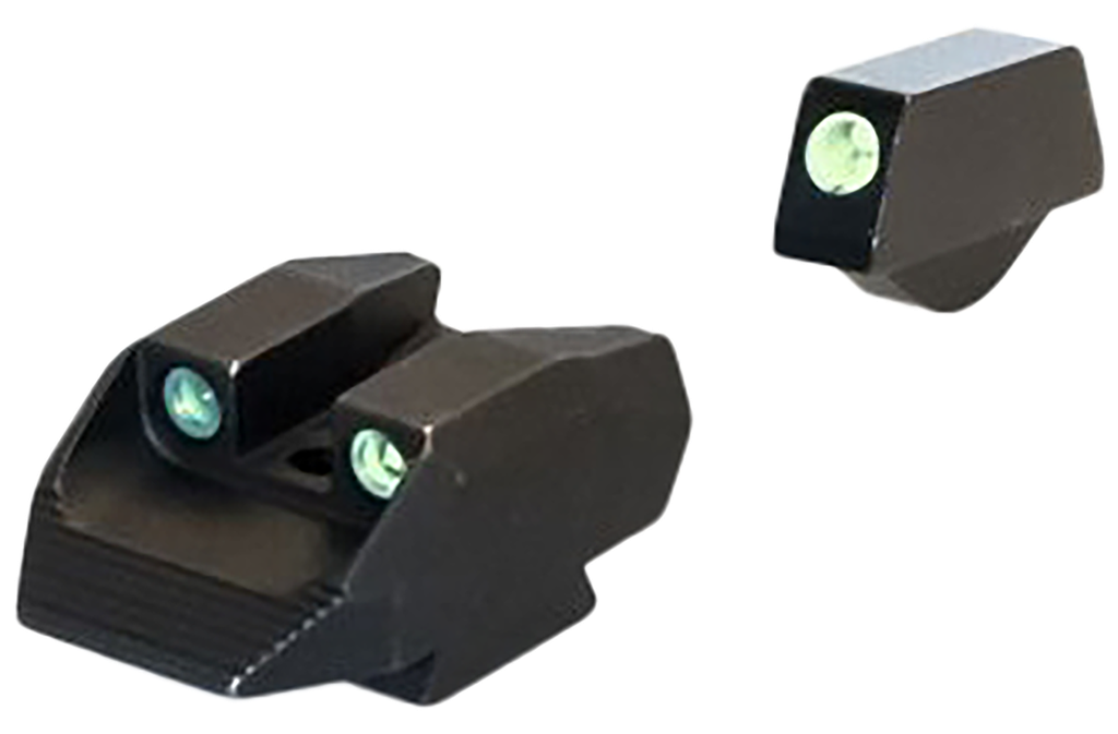 KIMBER  ML11231 K6S NIGHT SIGHT SET  GREEN/TRITIUM BLACK OUTLINE FRONT SIGHT-GREEN/TRITIUM BLACK OUTLINE REAR SIGHT