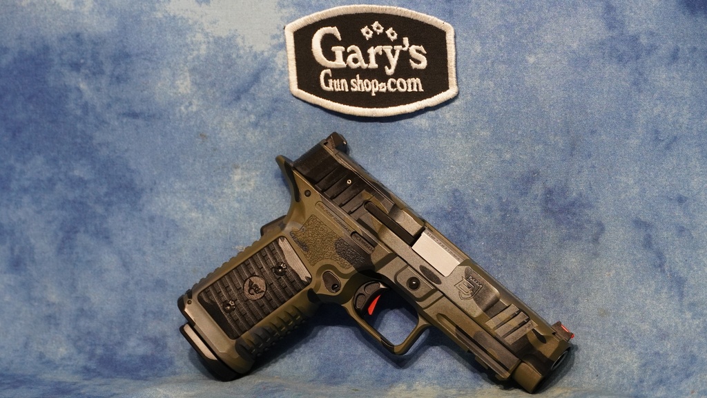 WILSON COMBAT BULWARK 9MM WOODLAND CAMO 4" BBL 15 RND MAGS