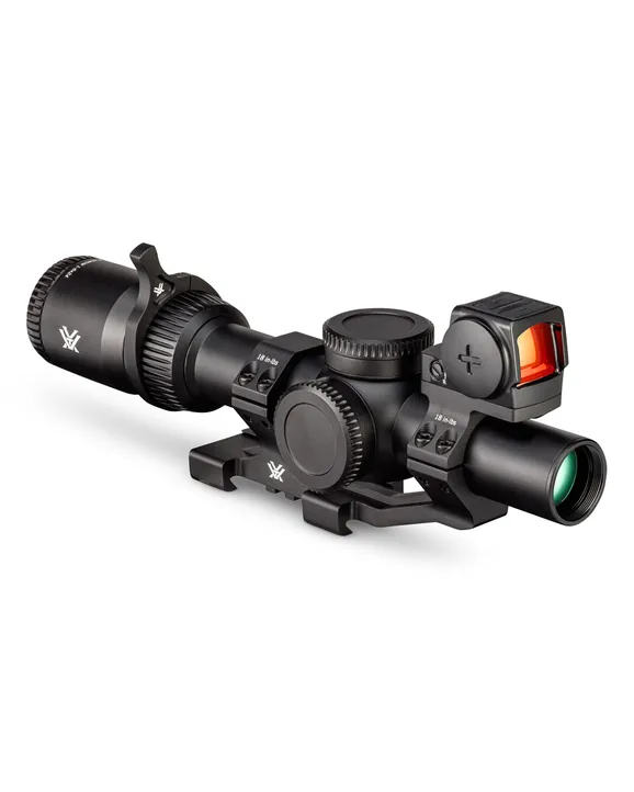 VORTEX BNDL-VEN1601-VENMRD3-MTS VENOM 1-6X24 SCOPE & RED DOT COMBO W/ SPORT CANTILEVER MOUNT