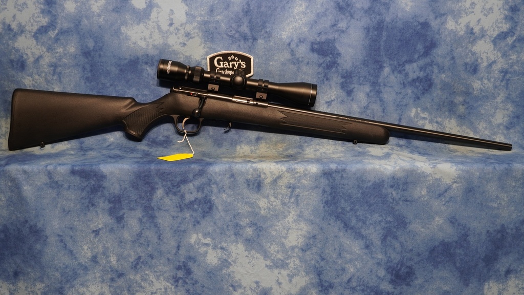 USED SAVAGE 93R17 17 HMR SYNTHETIC WITH SCOPE