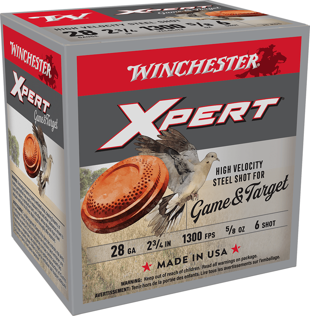 WINCHESTER WE28GT6 SUPER X XPERT HV 28 GA 2-3/4" 5/8OZ #5 25 RNDS