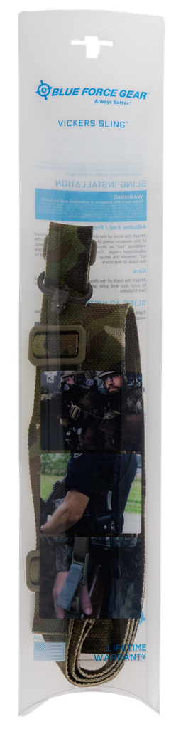BLUE FORCE GEAR VCAS2TO1PB125AAMC VICKERS 221 MULTI-CAM CORDURA ONE-TWO POINT AR PLATFORM