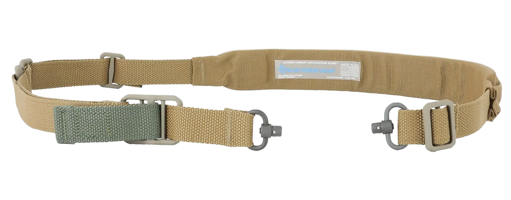 BLUE FORCE GEAR VCASPB200AACB VICKERS PUSH BUTTON SLING COYOTE BROWN CORDURA PADDED