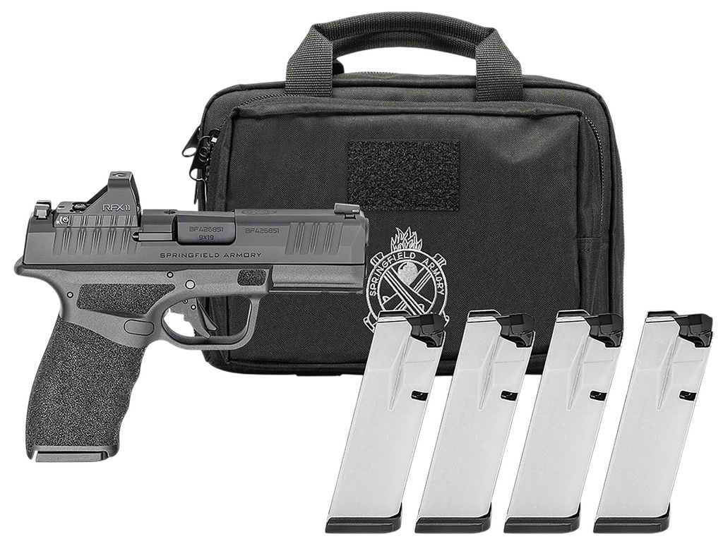 SPRINGFIELD ARMORY HCP9379BOSP-PAC HELLCAT PRO OSP 9MM BK 17+1 PAC
