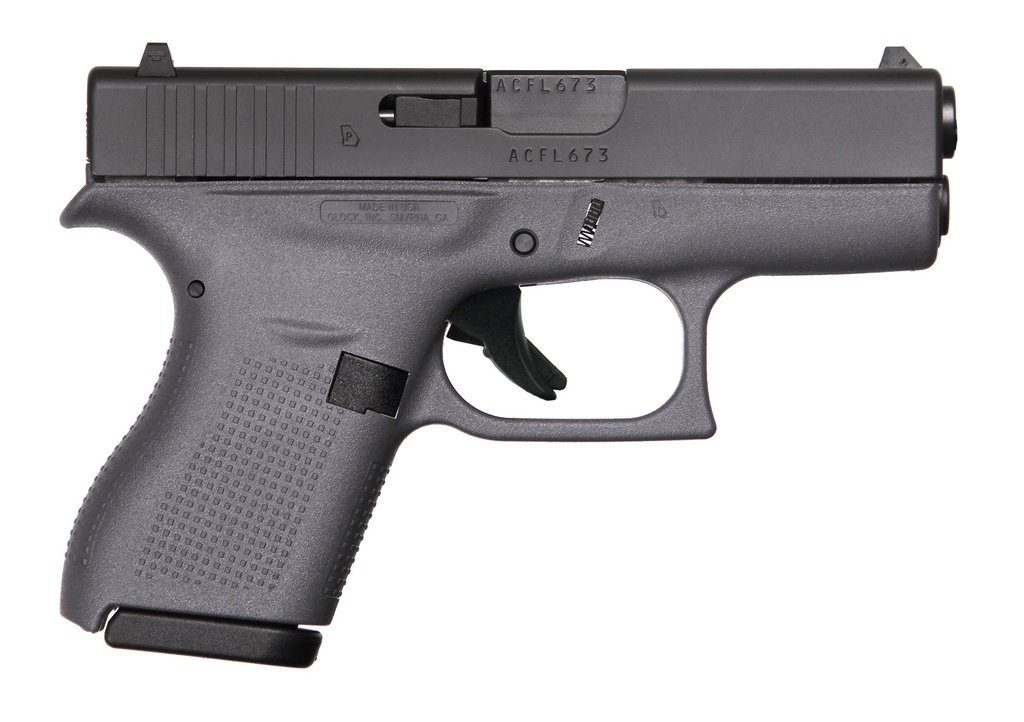 GLOCK UI4250201GF G42 G3 GRAY 380 ACP 6+1 3.25" BBL