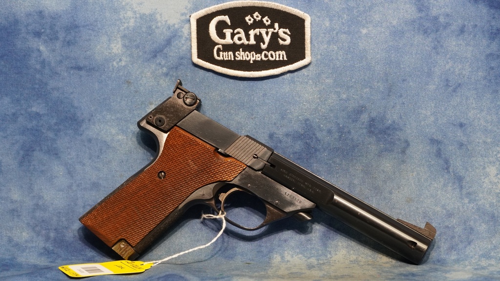 USED HIGH STANDARD MODEL 106 MILITARY SUPERMATIC CITATION 22 LR
