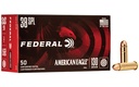 FEDERAL AE38K AMERICAN EAGLE 38 SPL 130 GRAIN FMJ 50 RNDS
