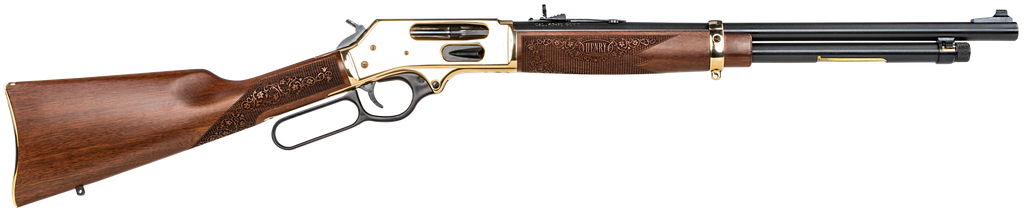 HENRY H024-4570 LEVER ACT SIDEGATE 45-70 GOVT BRASS
