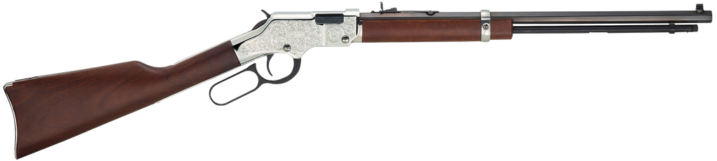 HENRY H004SEV SILVER EAGLE 17 HMR BL/WD
