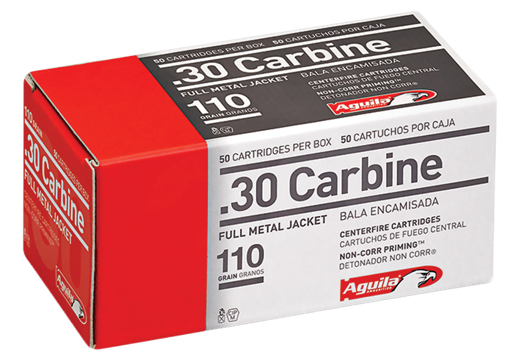 AGUILA AGA1E302110 30 CARBINE 110GR FMJ 50RNDS 