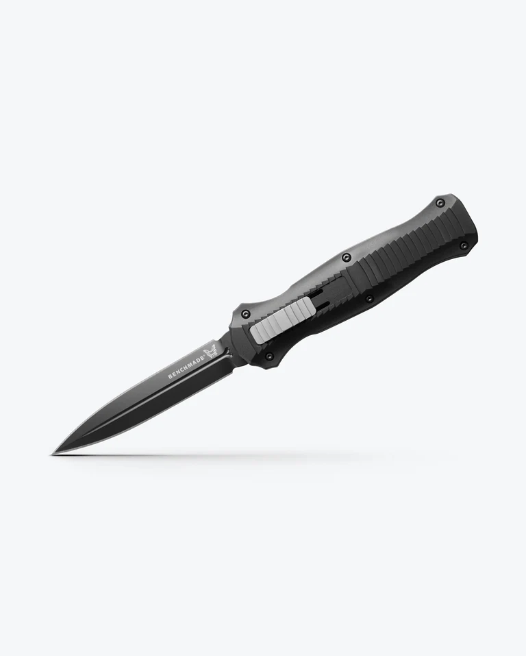BENCHMADE 3300BK INFIDEL OTF AUTO OPEN  D2 STEEL