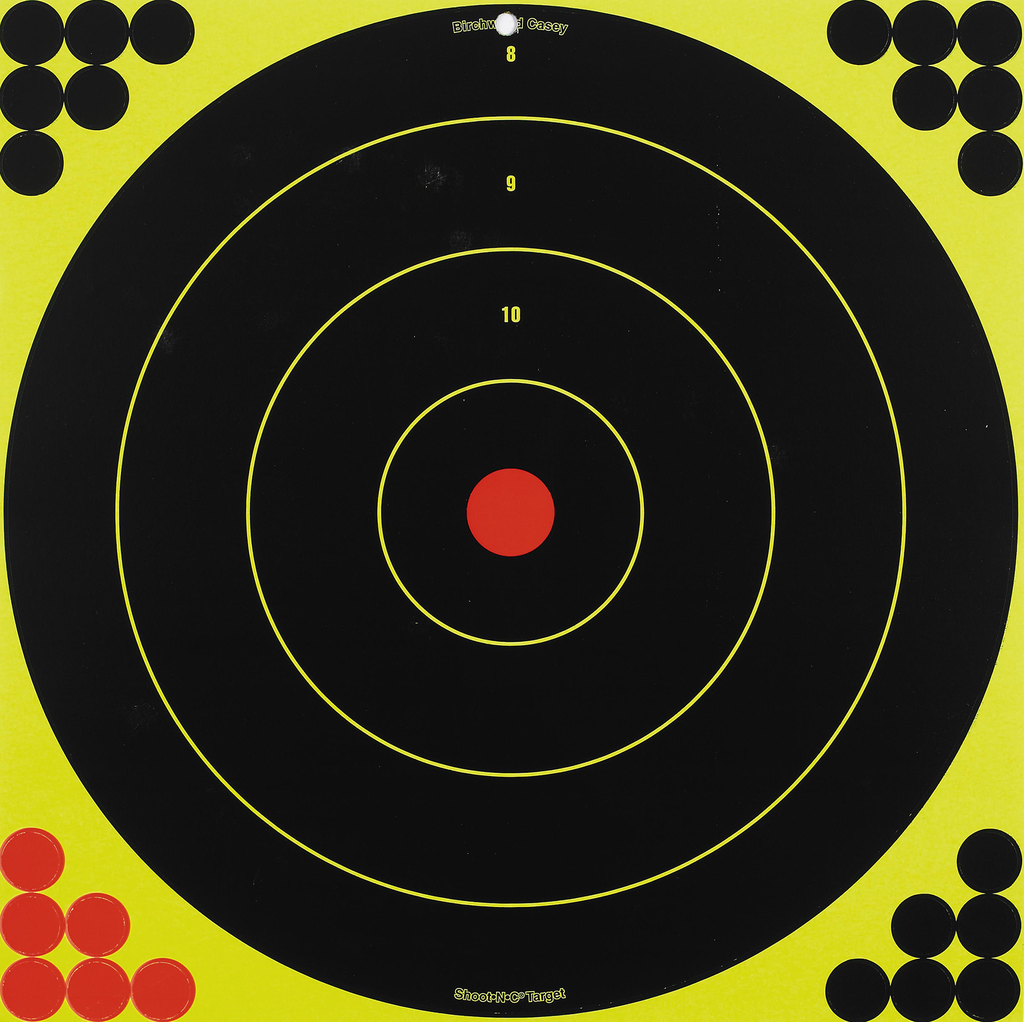BIRCHWOOD CASEY SHOOT-N-C, BIR 34185          SHOOT-N-C 17.25" BULLSE     5PK