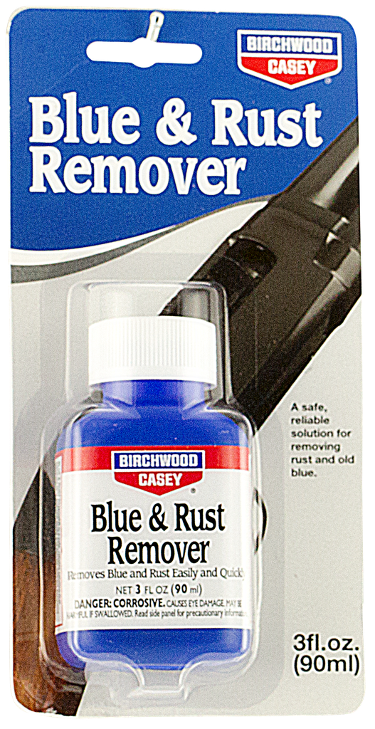 BIRCHWOOD CASEY 16125 BLUE AND RUST REMOVER 3OZ