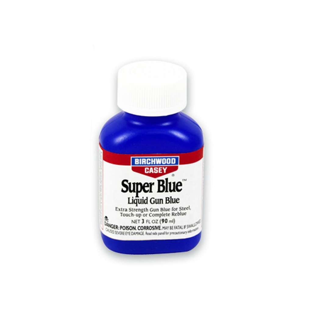 BIRCHWOOD CASEY 13425 SUPER BLUE LIQUID 3 OZ. BOTTLE